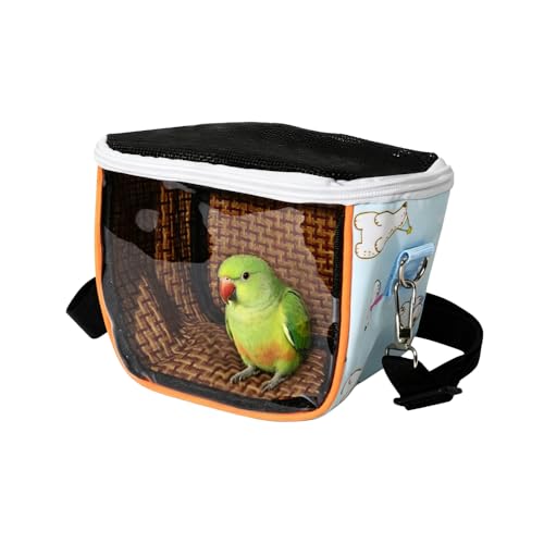 Small Pet Travel Carrier Bag, Breathable Hamster Travels Pouch with Shoulder Strap & Removable Cooling Mat for Kittens Hamsters Guinea Pigs and Reptiles - color: A