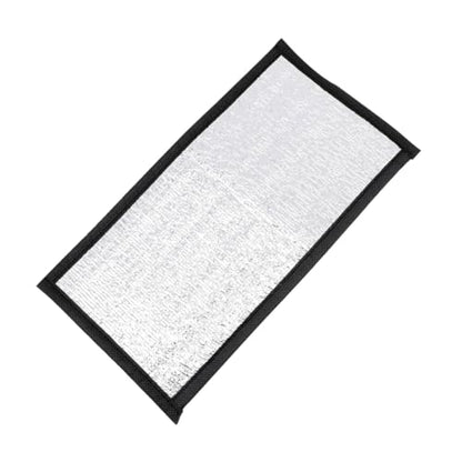Reptile Heat Pad Reflective Film Insulation Pad Heat Mat for Pets Reptile Heating for Tank and Small Pet Enclosures 11.81 X 6.29 X 0.03 in 1 pc