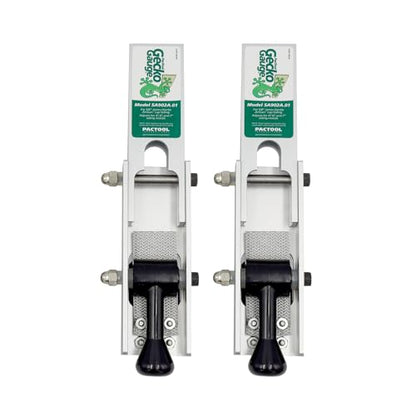 PacTool Gecko Gauge Artisan Kit - 5/8" Fiber Cement Siding & Hardie HZ6 | For 5/8" fiber cement siding including James Hardie HZ5. Lap siding gauge with mounting clips for professional installs. - size: 5/8” Thickness for Hardie Artisan Siding, style: ALU