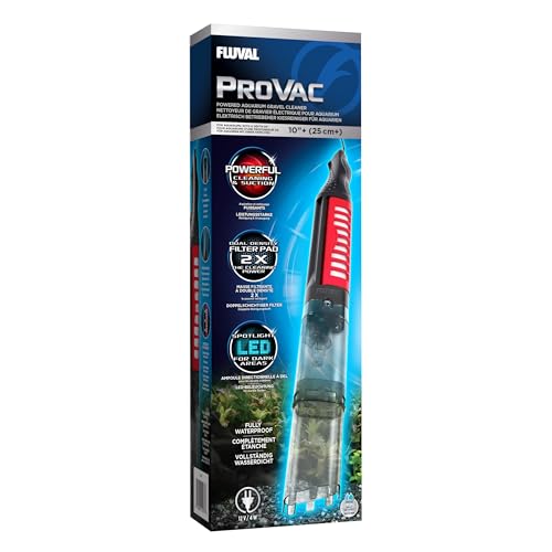 Fluval 11077 ProVac Powered Aquarium Gravel Cleaner | Aquarium Gravel Vacuum