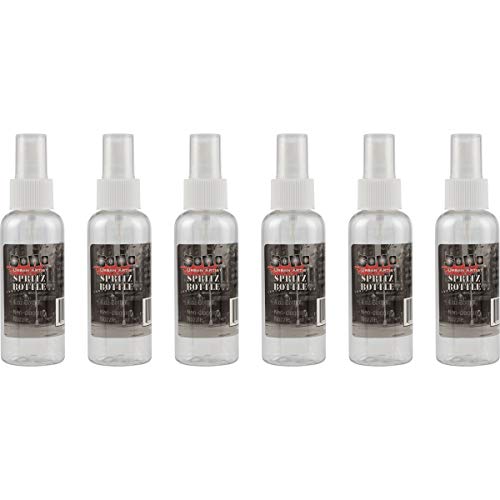 Jerry's Artarama Fine Mist Spray Bottles - Artist and Craft Spray Bottles for Water, Watercolor, or Acrylics Multipack Empty Non-Clogging Nozzle - [Pack of 6-100ml Bottles]