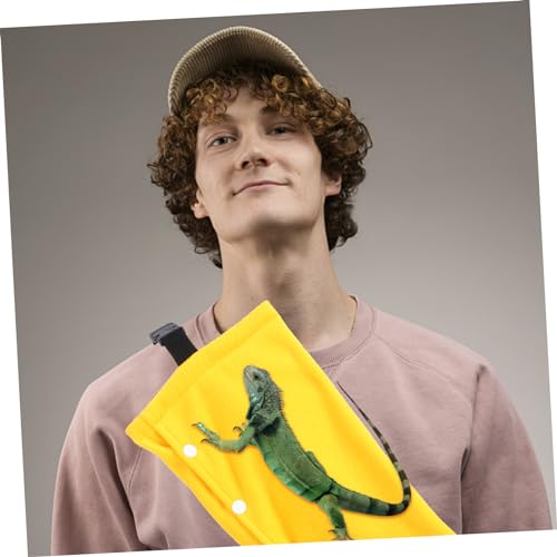 Travel Carrier Adjustable Sling Bag for Reptiles Small Animals and Pets Lightweight and Portable Reptile Carrying Bag for Lizards Snakes and More