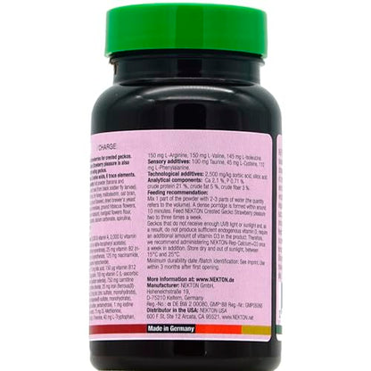 Nekton Crested Gecko Strawberry Pleasure Complete Diet 50g / 1.76oz - size: 1.76 Ounce (Pack of 1)