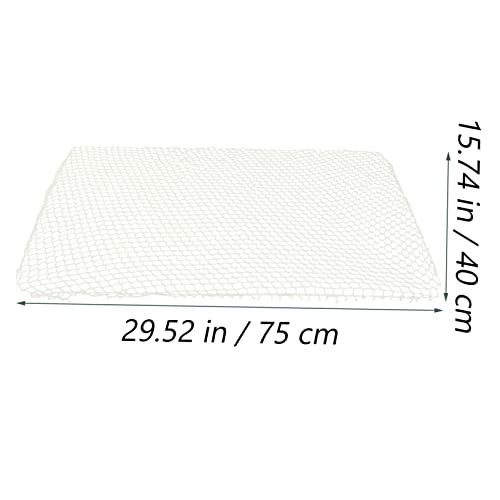 Kisangel Fish Tank Mesh Net for Tortoise and Fish Escape Prevention Cover Easy to Install Terrarium Netting for Aquatic Reptiles and Aquariums - size: 75X40X0.1CM