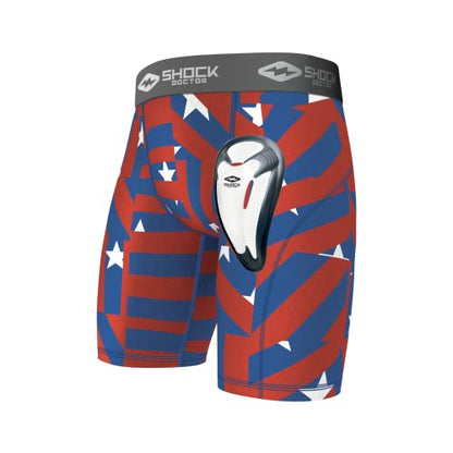 Shock Doctor Unisex Adult Sd30280 - color: Stars and Stripes, size: Large