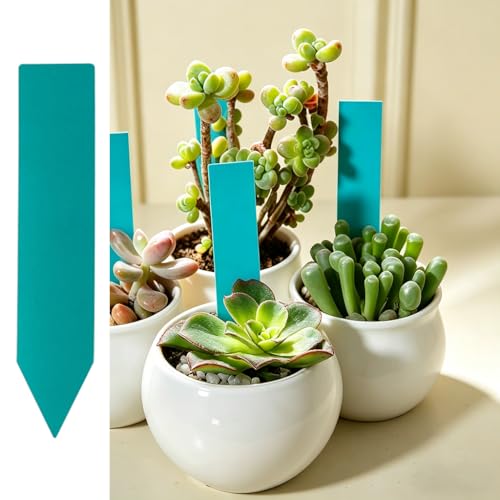 100 Pack Plant Labels- Waterproof Garden Markers, Durable Plant Tags for Seedlings,Vegetables，Indoor & Outdoor Gardening(Green) - color: Green