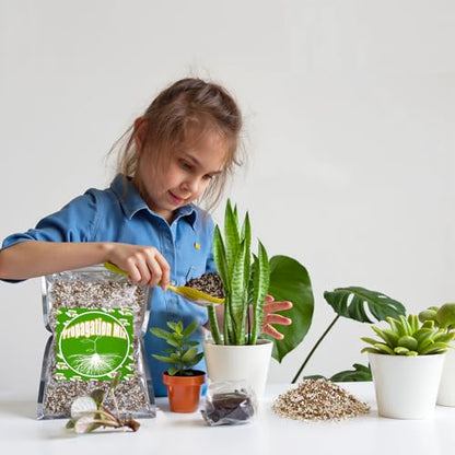 Doter Plant Propagation Potting Mix 1qt, Suitable for Rooting Plant Cuttings, Enhances Rooting by Providing Optimal Aeration and Drainage - size: 1qt