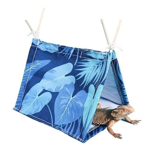 Bearded Dragon Tent Bed | Portable Comfortable Habitat Shelter,Reptile Lizard Hideouts Tent - for Terrarium Home Leopard Gecko Lizard Tortoise Snake Small Animals Bird Ferret Guinea Tarantula
