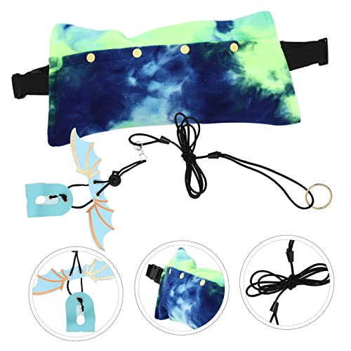 Abaodam Adjustable Reptile Carrier Sling Bag with Canvas Capacity Bearded Dragon Leash Harness for Outdoor Travel Comfortable Wide Strap Lizard Carrying Case for Hiking and Cycling