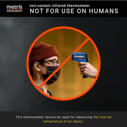 Metris MM2+ Infrared Thermometer Gun -58°F to 1112°F Laser Temp Gun | 1.5% Accuracy