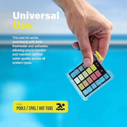 Lupo 3-in-1 Pool Test Kit | Pool Testing Kit for Residential Swimming Pools & Spas for Testing Total Chlorine, Total Bromine & pH | Pool Chemical Test for Quick & Accurate At-Home Pool Water Testing - size: 3-in-1 Test Kit