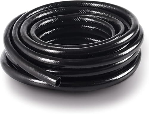 MIXC 1/2 Inch Drip Irrigation Tubing,100FT Main Tubing Hose, Flexible PVC Hose for Irrigation Parts Drip Emitters Drip Irrigation Systems, Black - size: 100FT 1/2'' Main Tube