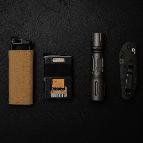 Snakestaff Systems Tourniquet Sleeve – Made in The USA | EDC Tourniquet Holder Pouch | Tactical TQ Holster Case for Duty Belt | Snakeskin Plus - color: Coyote Tan, size: Regular (1")