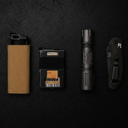 Snakestaff Systems Tourniquet Sleeve – Made in The USA | EDC Tourniquet Holder Pouch | Tactical TQ Holster Case for Duty Belt | Snakeskin Plus - color: Coyote Tan, size: Regular (1")