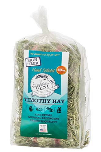 Grandpa's Best Timothy Hay Bale, 40 oz - size: 2.5 Pound (Pack of 1)