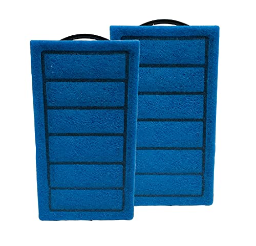 Turtle Filter Aquarium Filter Low Water Level Internal Filter Waterfall Flow Aquarium Pump for Turtle Tank Fish Tank Reptiles Shrimp Frog Crab Tank Amphibian Tank (Replacement) - size: Replacement