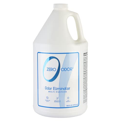 Zero Odor Multi-Purpose Odor Eliminator, Air and Surface Odor Remover for Home, Bathroom, Kitchen, and Closet, Refill, 128 oz - size: 128 Fl Oz (Pack of 1)