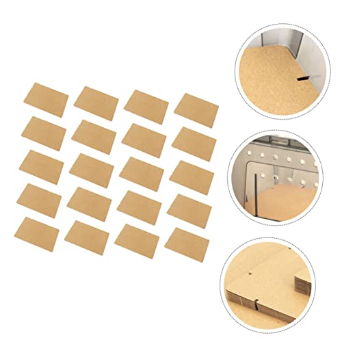 Sosoport 50 Sheets Reptile Tank Liner Paper Easy Cleaning Reptile Bedding Carpet