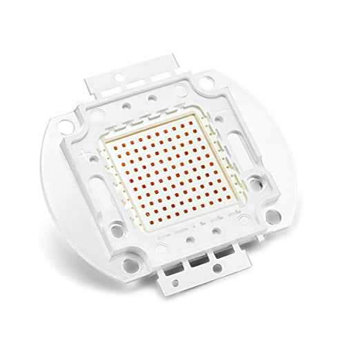 CHANZON High Power Led Chip 100W Yellow | (3000mA / DC 20V - 24V / 100 Watt) Super Bright Intensity SMD COB Light Emitter Components Diode Bulb Lamp Beads DIY Lighting - color: I) Yellow