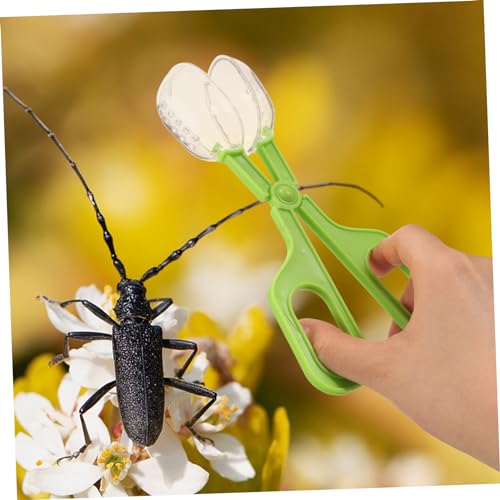 WOONEKY Aquarium Grabber Tool Reptile Poop Clip Fish Tank Clamp Reptile Cleaning Supplies