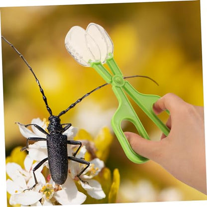 WOONEKY Aquarium Grabber Tool Reptile Poop Clip Fish Tank Clamp Reptile Cleaning Supplies