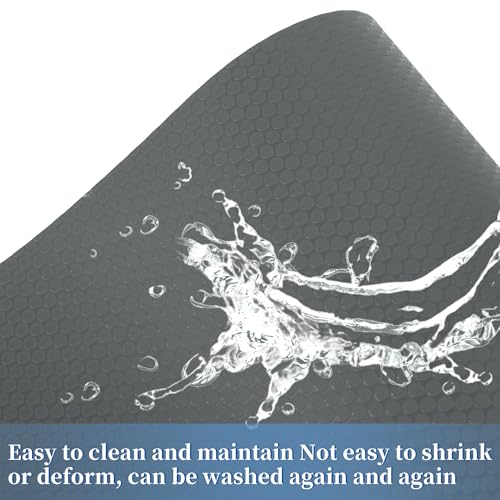 Reptile Mat, Reptile Carpet, EVA Reptile Liner, Waterproof Terrarium Mat, Leopard Gecko Reptile Mat, Lizard Tortoise Tank Accessories, Grey, 78.74" L x 17.52" W