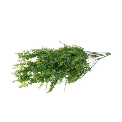 Jilukibo 4 Pack Reptile Hanging Fake Vines, Artificial Boston Fern Terrarium Plants with Suction Cup, Safe Naturalistic Tank Habitat Decor for Bearded Dragon Lizard Snake Gecko Chameleon Hermit Crab