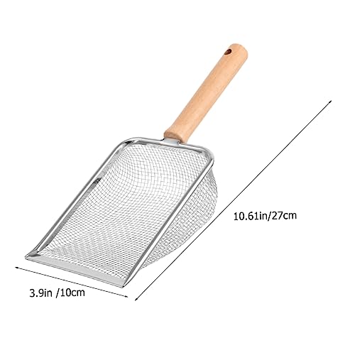 Sosoport Cat Litter Scoop Handle Reptile Litter Shovel Easy to Cat Waste for Pets and Design