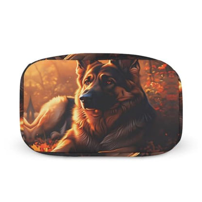 German Shepherd Dog Lunch Bag for Women Men | Insulated Lunch Box Leakproof Food Meal Containers Reusable Foldable 6L Capacity Lunch Tote Bags for Work Picnic Travel - color: style-11