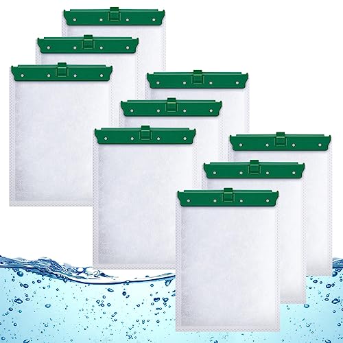 Aquarium Filter Cartridge for Whisper Bio Bag Power Filters, 9 Pack Assembled Medium Filter Cartridges for Repto Filter - size: Medium, 9-pack