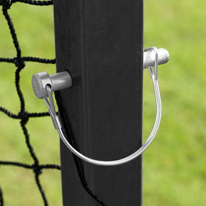 FORTRESS 360° Mobile Cricket Cage [Test Grade] | Pop Up Goals for Cricket | Cricket Set | Cricket Box Netting Cage System | Cricket Net Batting Cage | Sports Equipment - size: 33ft, style: With Padding
