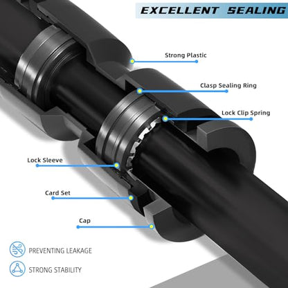 20PCS Push-to-Fit Drip Irrigation Emitters for 1/4 inch Irrigation Tubing, Two-Way Connection Adjustable Vortex Drip Emitters with Stake, Irrigation Dripper Sprinklers for Drip Irrigation System - size: 20PCS Two-Way Drip Irrigation Vortex Emitters
