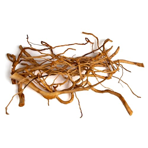 emours Natural Aquarium Driftwood, [170g] (20–40 cm /8–16 in) - Unique Root/Spider Wood Branches for Aquascaping, Planted Tanks & Terrariums, Fish & Plants Decoration, Each Piece One-of-a-Kind(Mixed) - style: Mixed