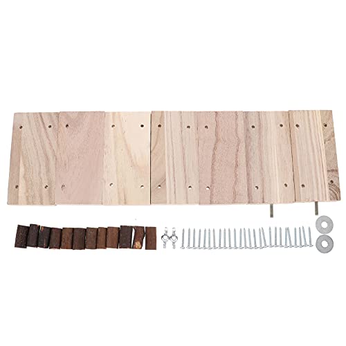 Balacoo Wood Hamster Ladder 3.93 x 1.96 x 0.51In | Climbing stairs, Hamsters chinchillas and sugar gliders, Wood construction