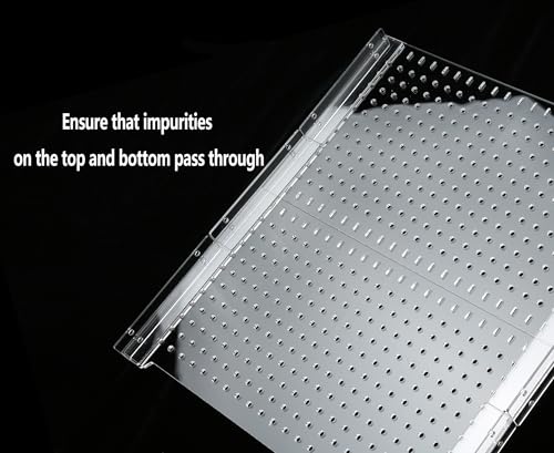 Acrylic Fish Tank Divider 75/125Gallon,Adjustment Clear Fish Tank Separator Set with Suction Cups - size: 75/125Gallon
