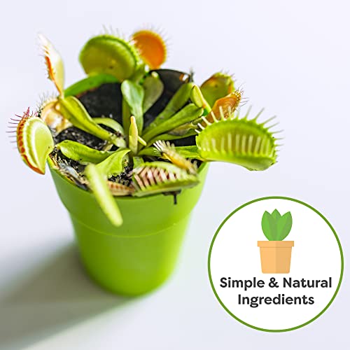 Perfect Plants Carnivorous Plant Soil, 4 qt, Venus Fly Trap Potting Mix | Organic sphagnum peat moss and perlite blend for flytraps, sundews, pitcher varieties and Nepenthes, holds ideal acidity - size: 4 qts.