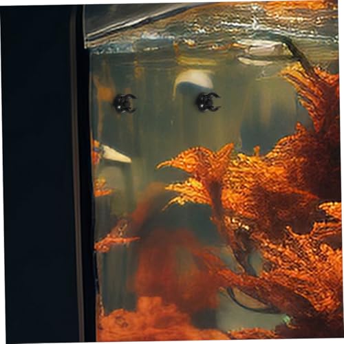 Toyvian 12pcs Aquarium Suction Cups Clips for Airline Tubing Hose Holders and Decorations Material for Secure Installation Fish Tanks and Reptile Habitats