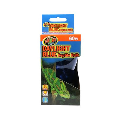 Zoo Med Daylight Blue Reptile Bulb - 60 Watt - size: 60 Watts (1 CT)