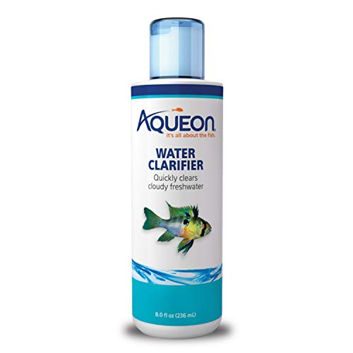 Aqueon Aquarium Fish Tank Water Clarifier, 8 Oz | Water clarifier for fish tank, aquarium water treatments, binds suspended particles for easier filtration - size: 8 fluid ounces