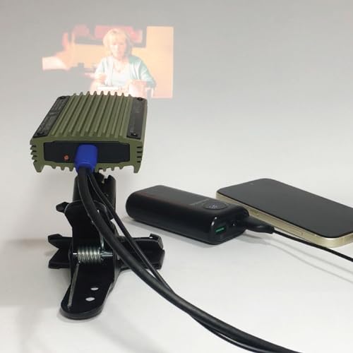 UP" Mini Laser Scanning Camping Projector for iPhone 15,16/Android , Focus-free, 720p, 100" Projection Size, 34 ANSI, 4K Compatible, Auto Keystone, Low Power Consumption, USB-C DisplayPort