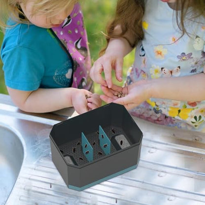 Snake Feeding Box Breathable Pet Breeding Houses Reptile Animals Habitat | Travel Small Terrariums Pet Breeding Houses for Lizard, Frog, Bearded Dragon