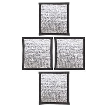 YARNOW 4pcs Heating Pad Reptile Terrarium Heat Mat Reptile Heat Pads Reptile Mat Outdoor Heated Pet Pad Warm Reptile Under Tank Heater Reptiles Mats Waterproof Reptile Pad Pearl Cotton