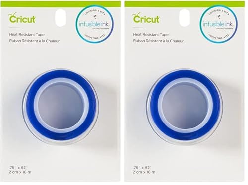 Cricut Heat Resistant Tape, .75" x 52' | Pack of 2 - size: 2 Pack