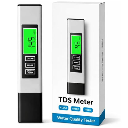 Craft911 Water Tester for Drinking Water- TDS Meter Instant Read - color: Snow White