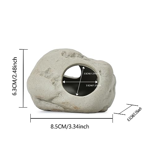Aquarium Rock Cave Decor for Shrimp Cichlid Hiding Breeding Set 8 - style: Set 8
