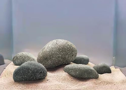 Taiji Stone Natural Aquascaping Rock 18lb Planted Aquarium Decor | Bold layered texture; iwagumi and terrarium - size: 10 Taiji Stone(2-9 inches, 17lbs)