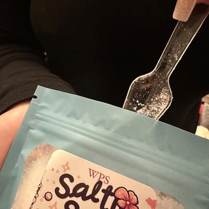 Salty Spa Hermit Crab Salt Water Mix with Calcium & Trace Minerals | Marine salt for hermit crabs creates mineral-rich soaking water with calcium and trace minerals for habitat pools