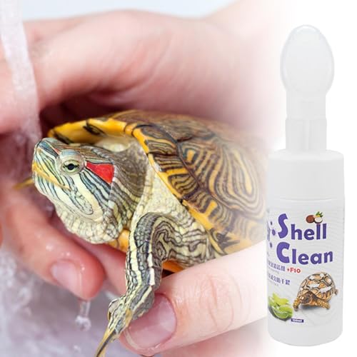 Turtle Shell Cleaning Liquid - Advanced Tank Cleaning Tool | Powerful Aquarium Scrubber, Easy Turtle Hygiene Solution, Effective Aquatic Pet Cleaner, Tank Maintenance Brush For Turtles