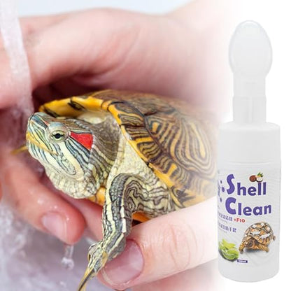 Turtle Shell Cleaning Liquid - Advanced Tank Cleaning Tool | Powerful Aquarium Scrubber, Easy Turtle Hygiene Solution, Effective Aquatic Pet Cleaner, Tank Maintenance Brush For Turtles