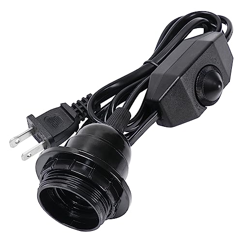 Heater Lamp Base,Heat Lamp Holder 4.75ft Hanging Lantern Pendant Light Lamp Cord Cable E26/E27 Socket (Single Lamp Base) - style: Single Lamp Base